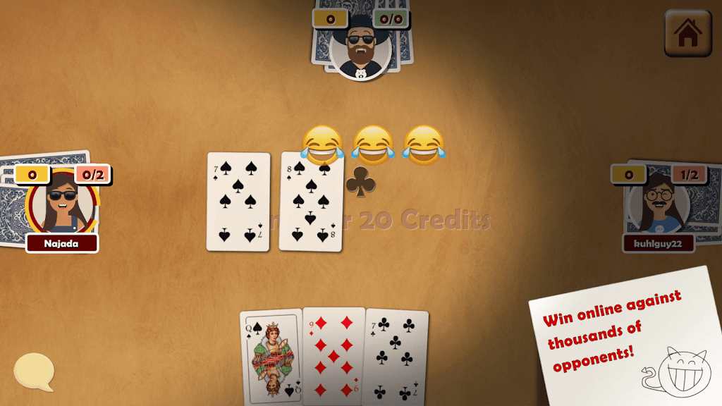 Oh Hell - Online Spades Game Capture d'écran 3