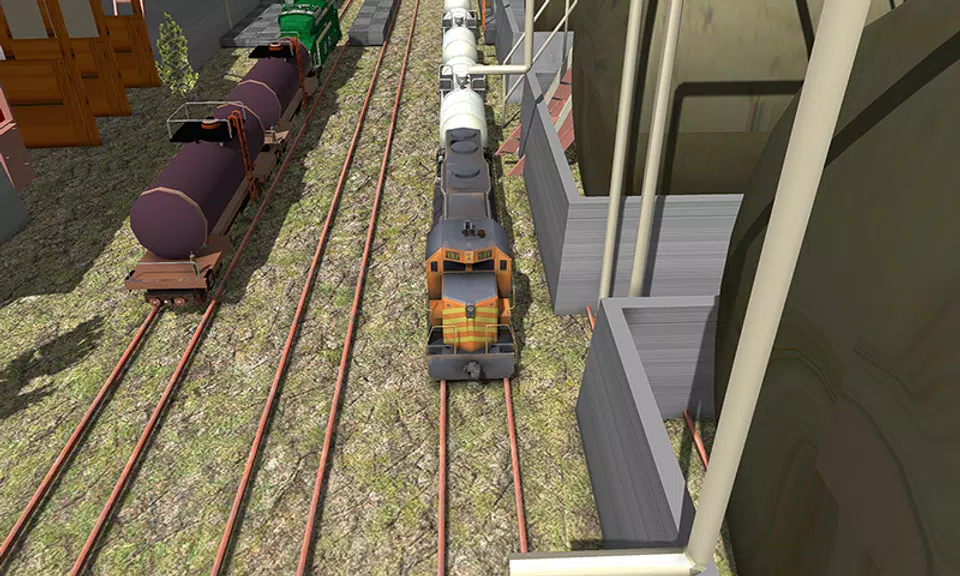 Oil Tanker Train Driving Sim Schermafbeelding 2