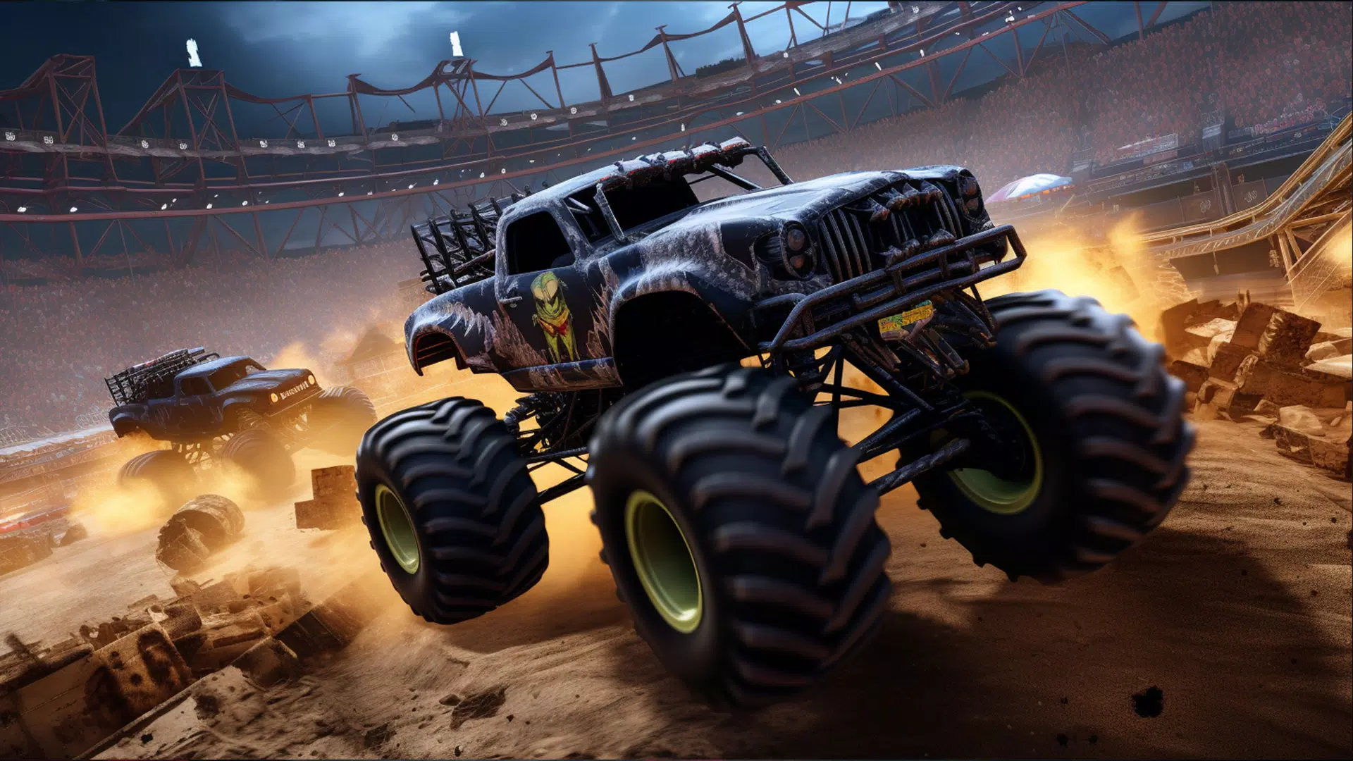 Crazy Monster Truck Games Screenshot 1