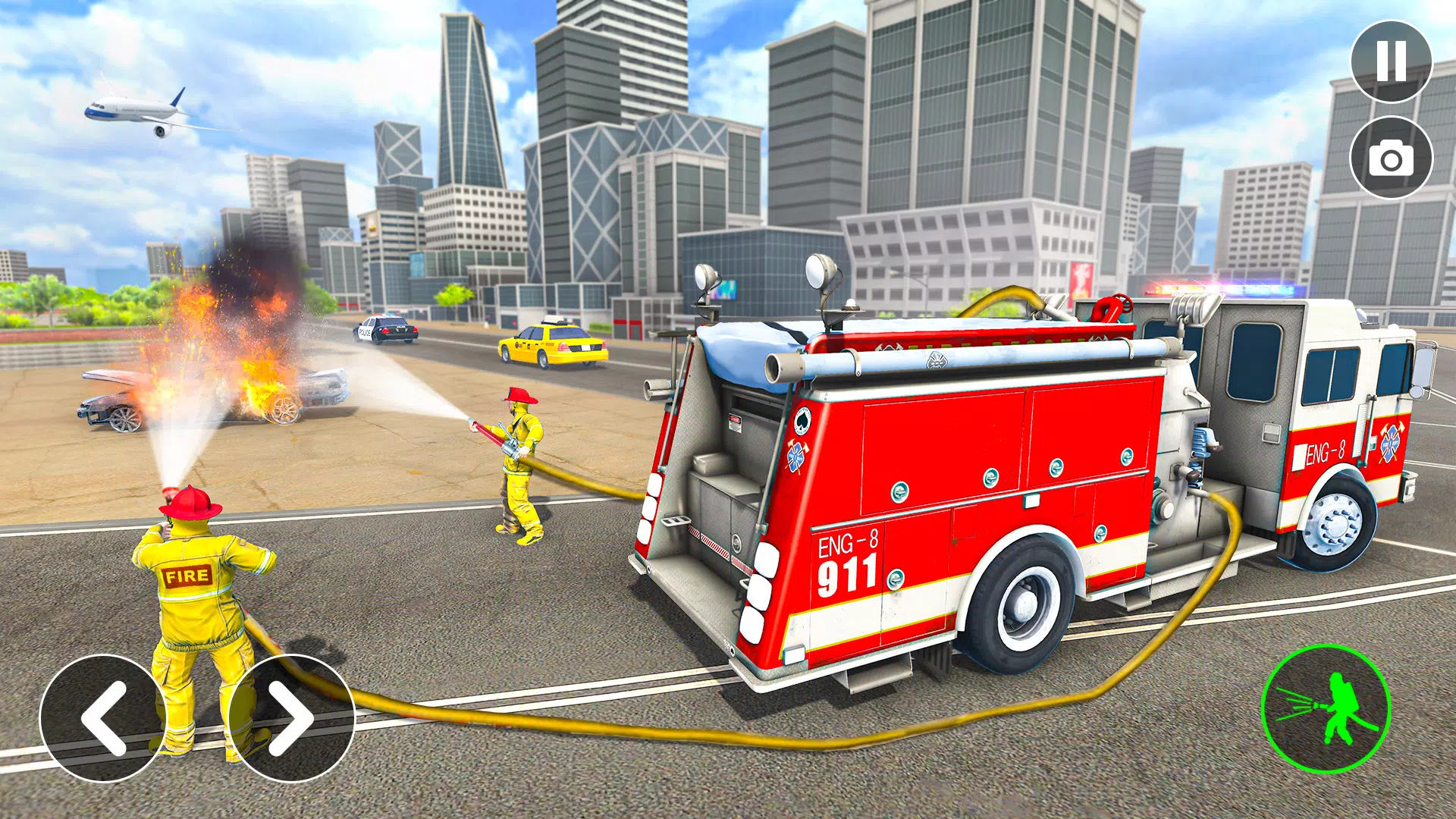 Fire Truck Rescue: Truck Games ภาพหน้าจอ 2