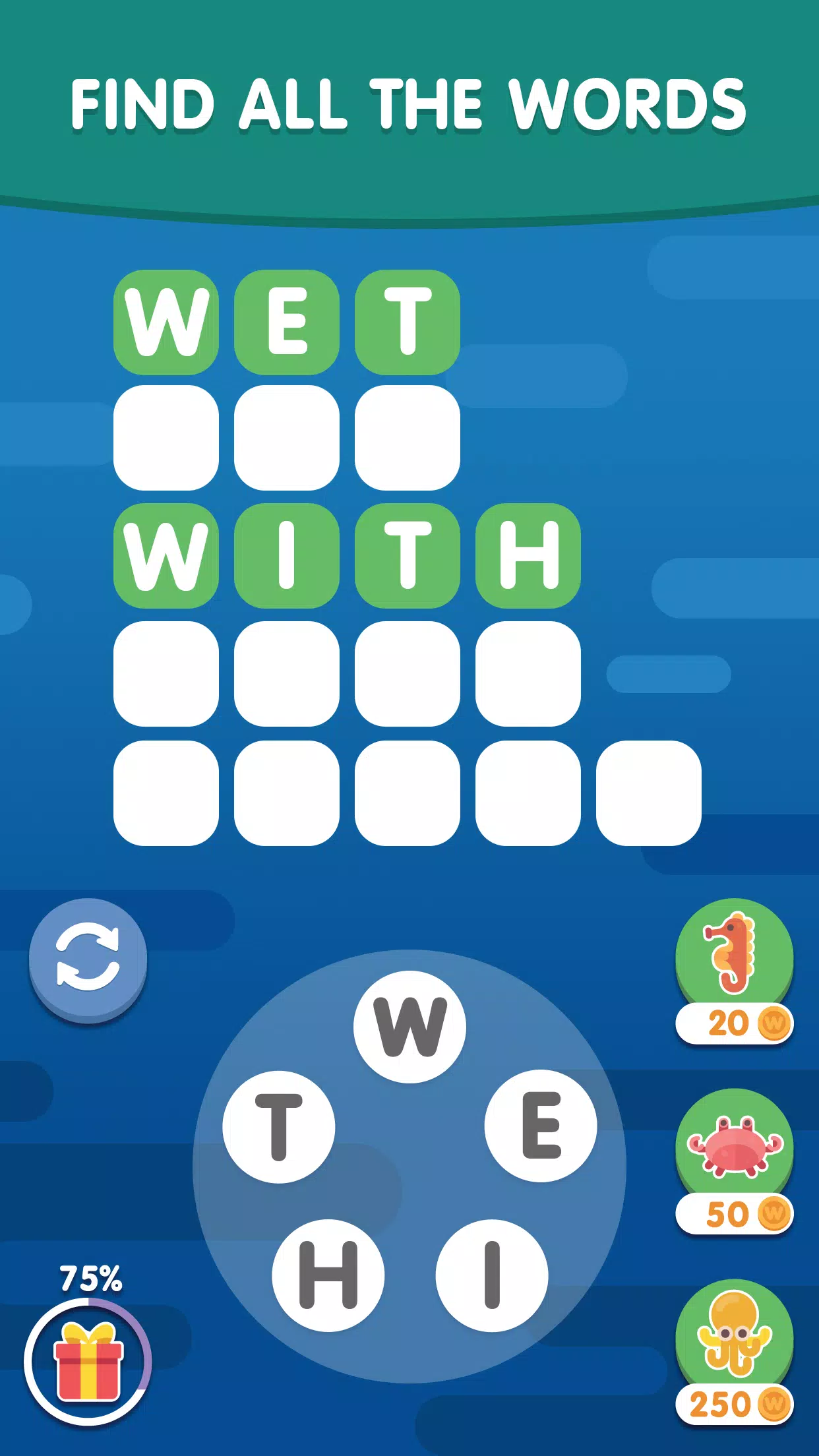 Word Search Sea Screenshot 2