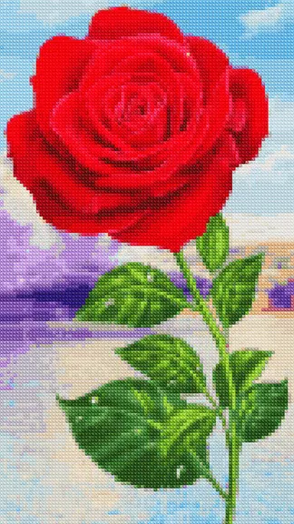 Cross stitch pixel art game Скриншот 2