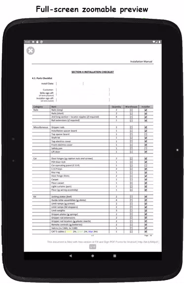 Fill and Sign PDF Forms Tangkapan skrin 3