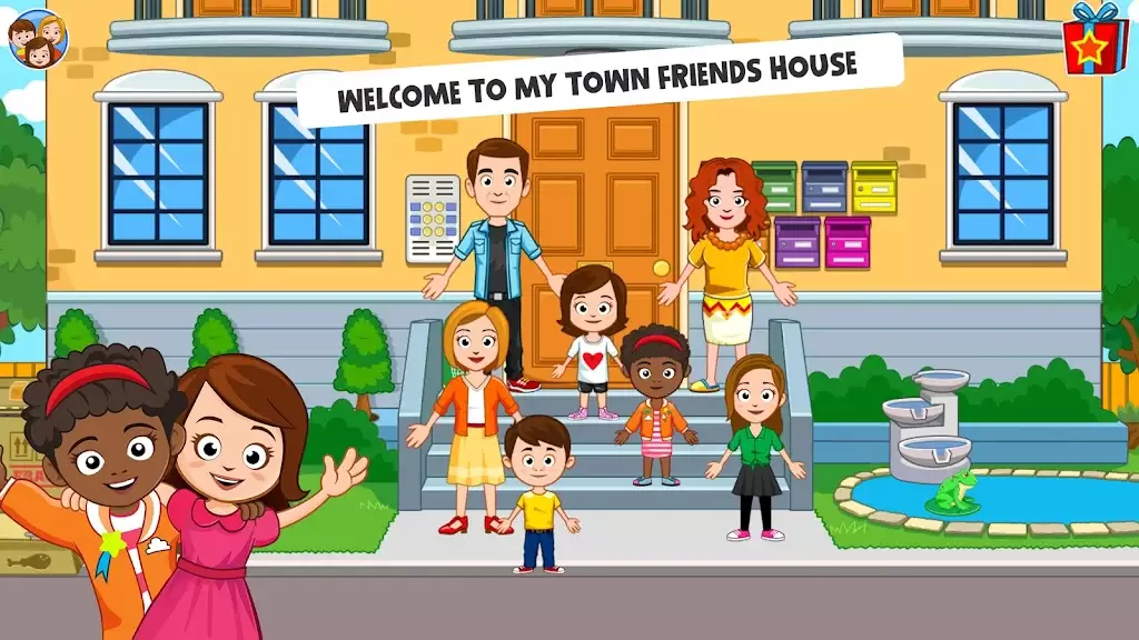 Schermata My Town: Friends house game 0