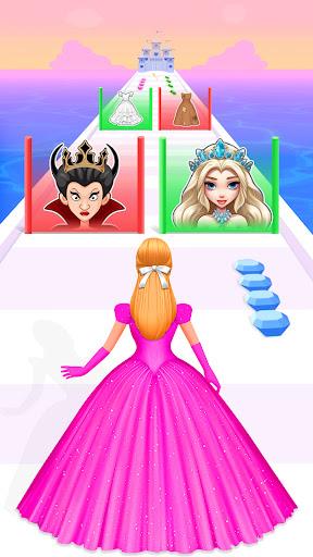 Princess Race: Wedding Games 스크린샷 1