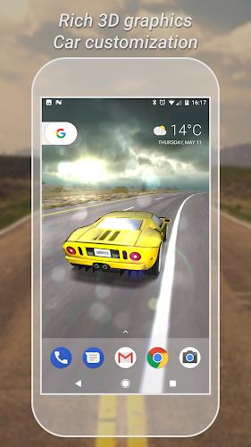 3D Car Live Wallpaper Lite 螢幕截圖 2