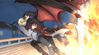 Vampire Slave: A Yaoi Visual Novel 스크린샷 3