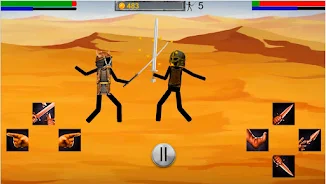 Stickman Sword Duel Schermafbeelding 3