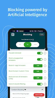 BlockerX: bloqueur de porno Screenshot 1