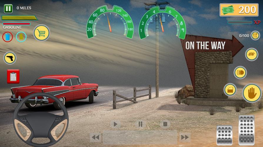 Long Road Trip Games Car Drive Скриншот 0