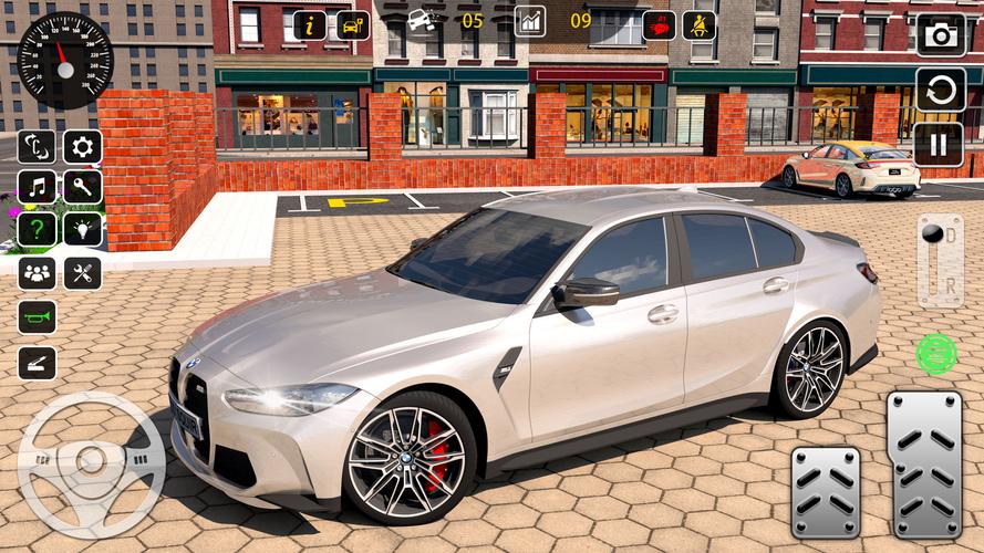 Carro estacionamento cidade 3d Captura de tela 1