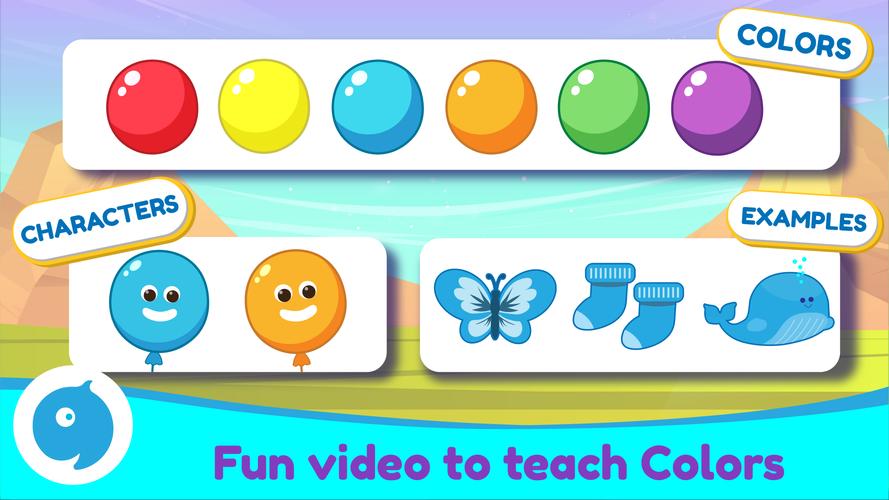 Colors & shapes learning Games Tangkapan skrin 3