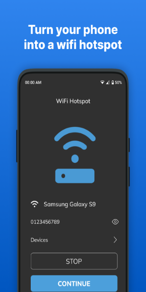 Point d'accès Wi-Fi portable Capture d'écran 0
