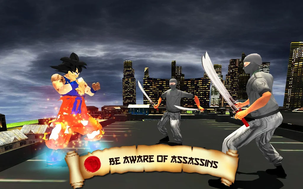 Super Goku Hero Xenoverse Saiyan Battle ဖန်သားပြင်ဓာတ်ပုံ 1