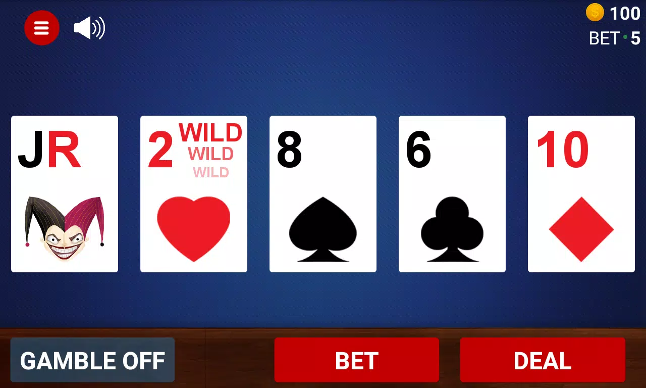 Deuces Wild-Casino Video Poker Zrzut ekranu 2