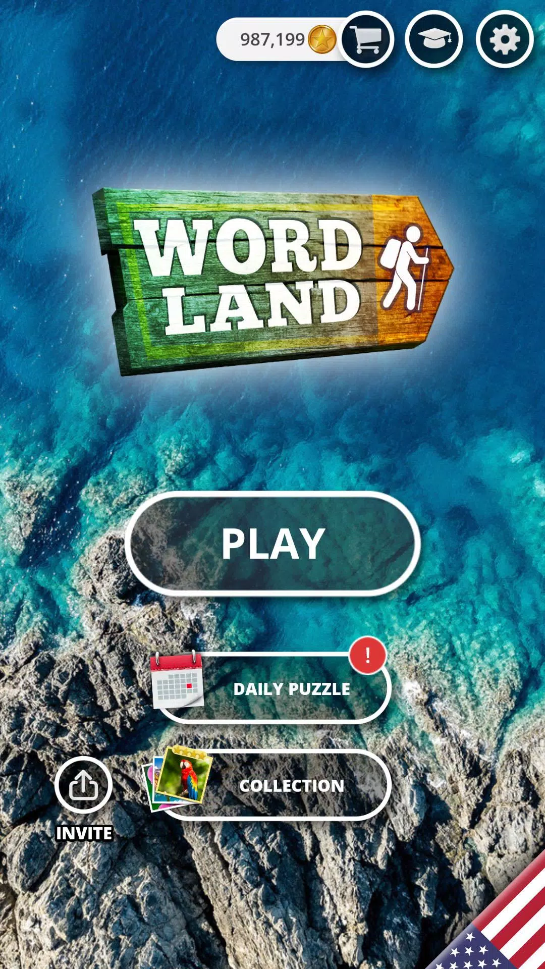 Word Land -  Crucigramas Captura de pantalla 0