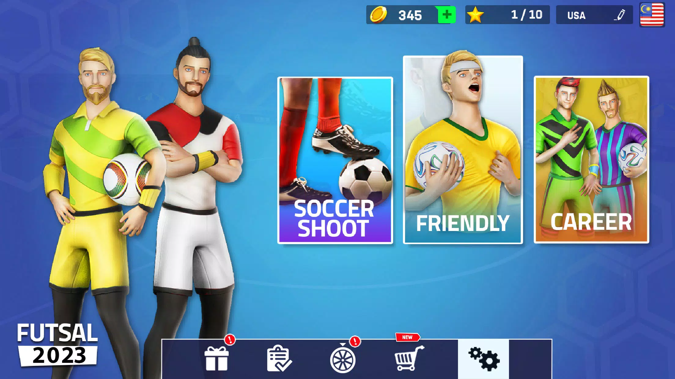 Schermata Indoor Futsal: Football Games 3