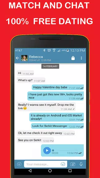 ChattUSA-100% Free Dating App OLD VERSION Captura de pantalla 0