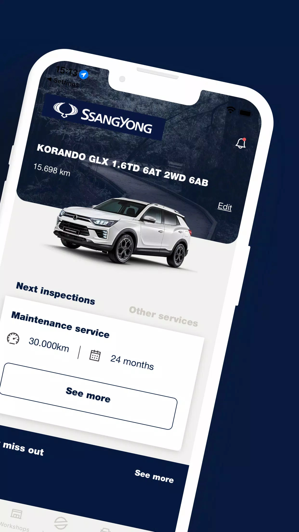 SsangYong App Captura de tela 1