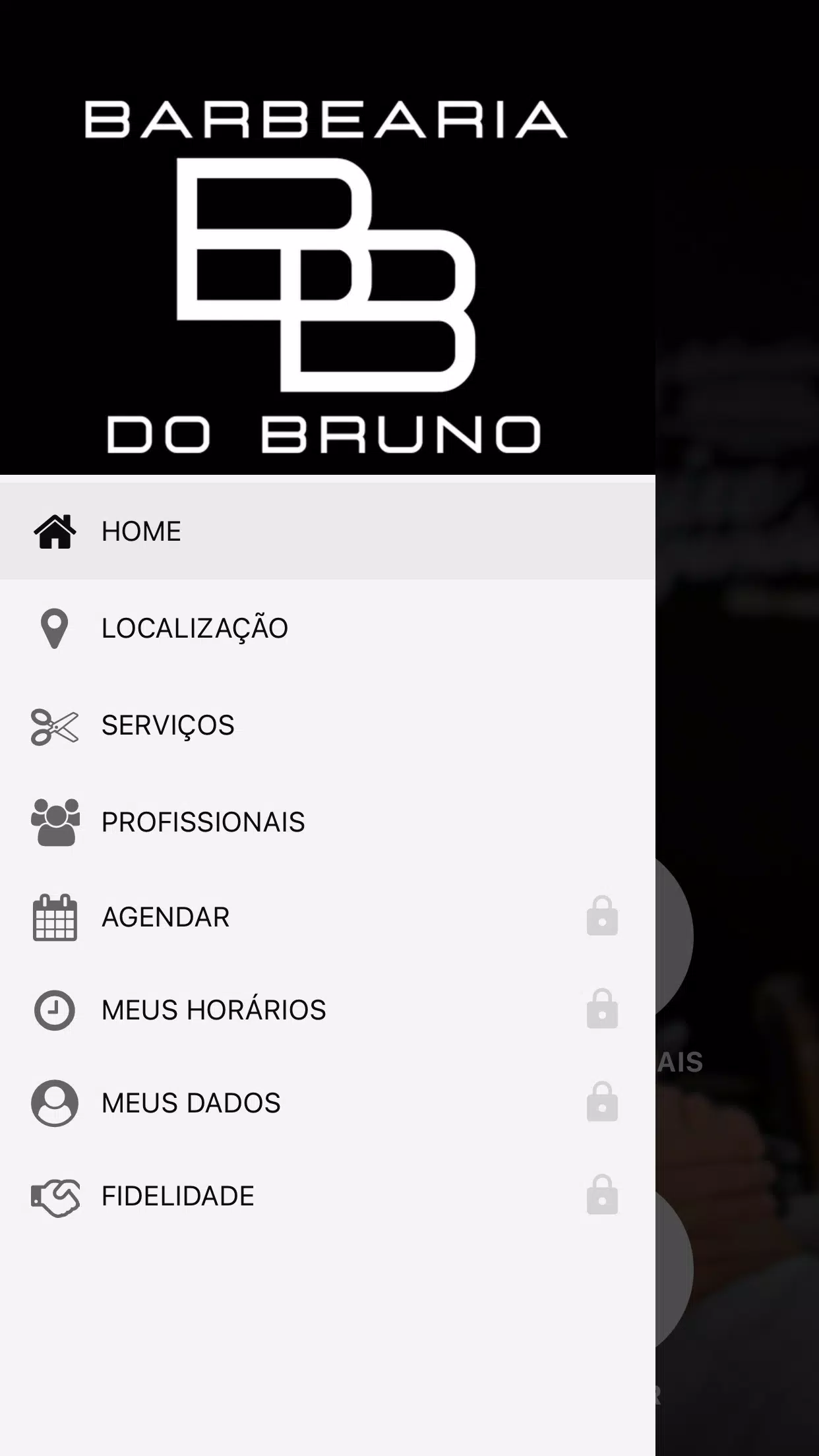 Barbearia do Brunno ဖန်သားပြင်ဓာတ်ပုံ 1