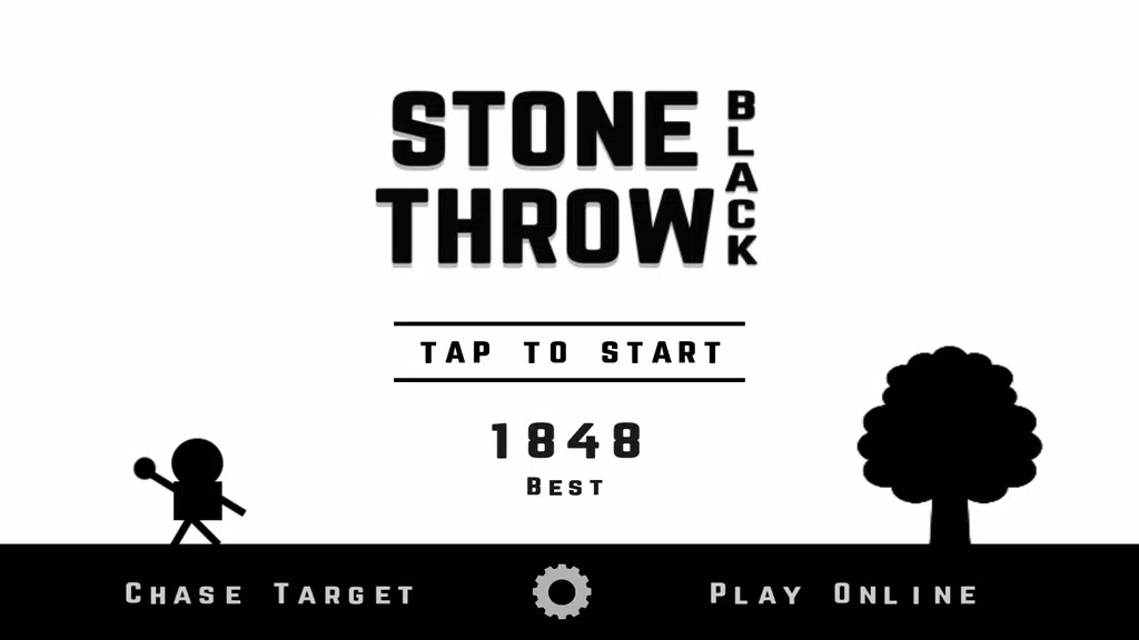 Stone Throw Black 螢幕截圖 0