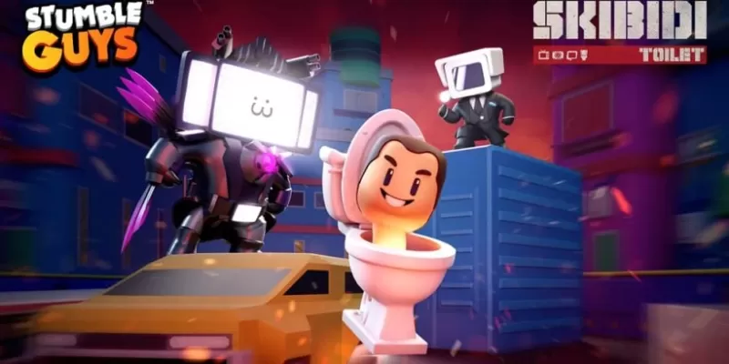 Stumble Guys Partners with Skibidi Toilet