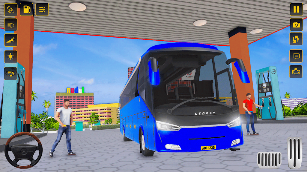 Real Bus Simulator 3d Bus Game Capture d'écran 1