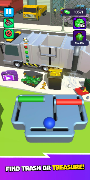 Garbage Truck 3D Schermafbeelding 2