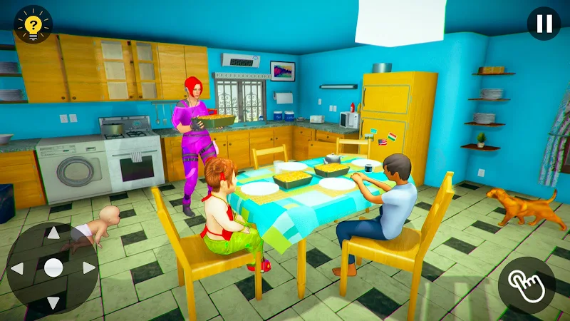 Virtual Rich Mom Simulator 3D ภาพหน้าจอ 0