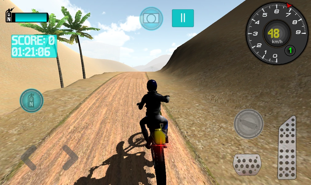 Desert Motocross Rally Screenshot 2