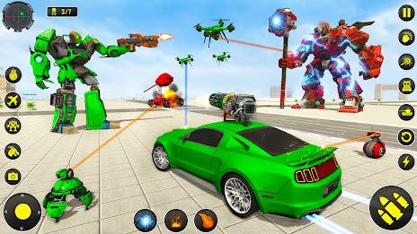 Drone Robot Car Game 3D Schermafbeelding 3