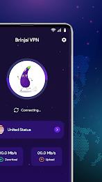 Brinjal VPN - Proxy & Secure Ekran Görüntüsü 1