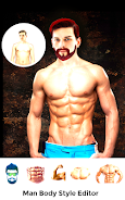 Men Body Styles SixPack tattoo Schermafbeelding 0