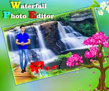 Waterfall Photo Editor ဖန်သားပြင်ဓာတ်ပုံ 0