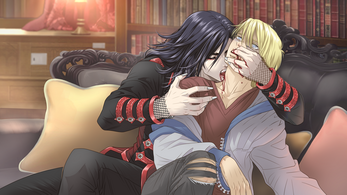 Vampire Slave: A Yaoi Visual Novel Tangkapan skrin 1