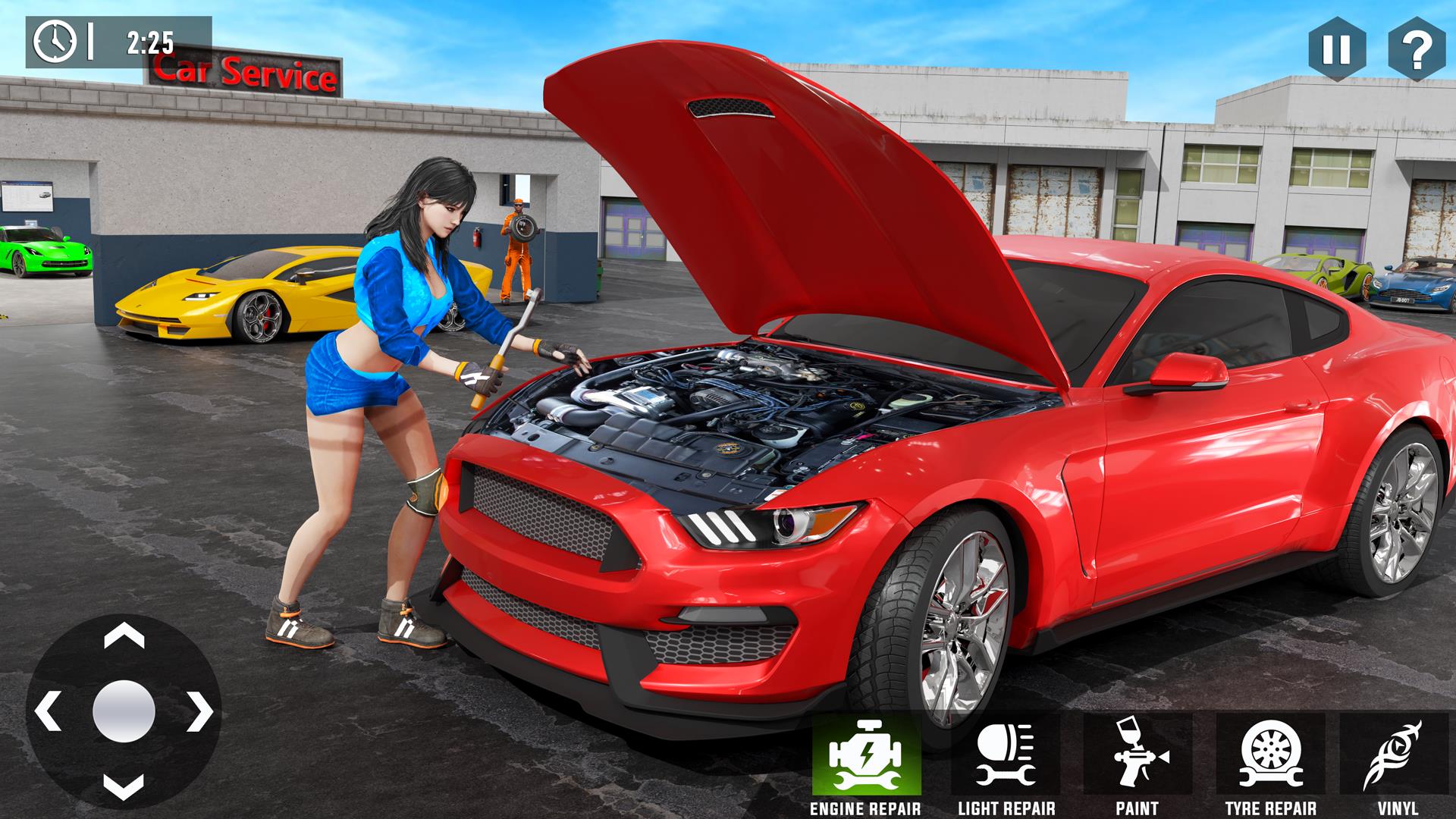 Car Mechanic Game: Garage Game Ảnh chụp màn hình 0