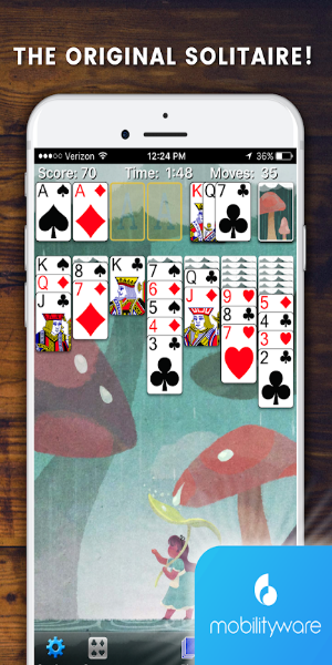 Solitaire - Classic Card Game Tangkapan skrin 3