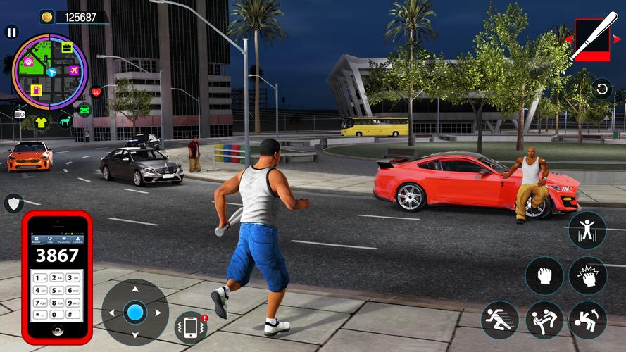 Gangster Mafia City Crime Game Ekran Görüntüsü 3