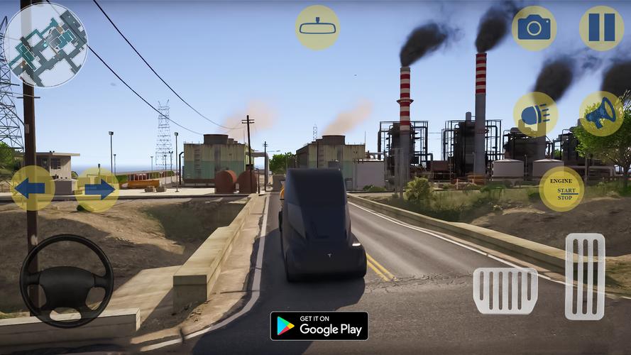 US Cargo Truck Games 3D 螢幕截圖 2