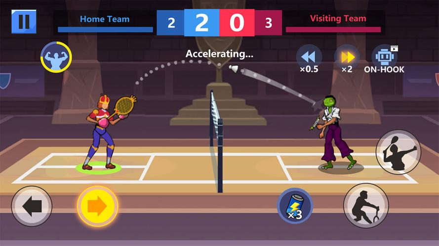 Badminton Hero-Championship ဖန်သားပြင်ဓာတ်ပုံ 2
