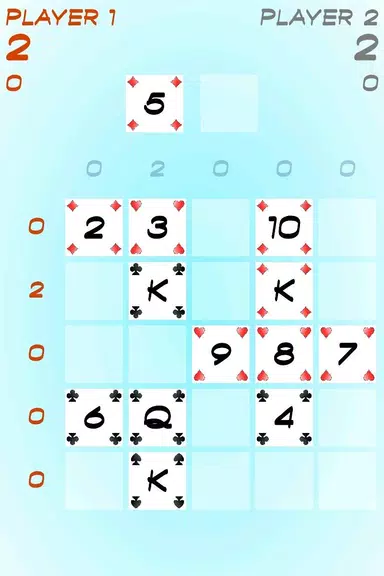 Crossy Poker - 5x5 cards fight ဖန်သားပြင်ဓာတ်ပုံ 0