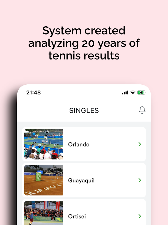 Bet Tennis 螢幕截圖 2
