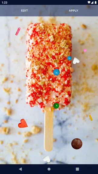 Ice Cream Live Wallpaper Capture d'écran 3