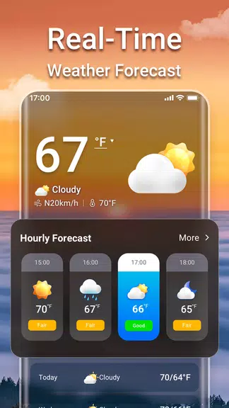 Weather Forecast & Live Radar Скриншот 0