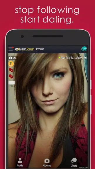 Free Dating App & Flirt Chat - MatchOcean Capture d'écran 0