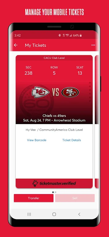 Chiefs Mobile Capture d'écran 2