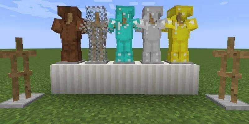 MINECRAFT တွင်သံချပ်အင်္ကျီ