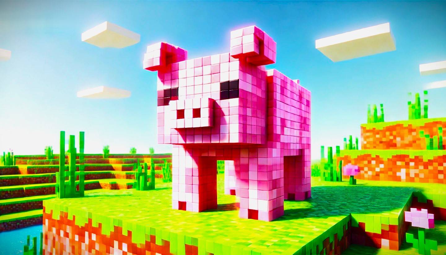 Süße Mobs in Minecraft: Pink Pigs und warum sie gebraucht werden