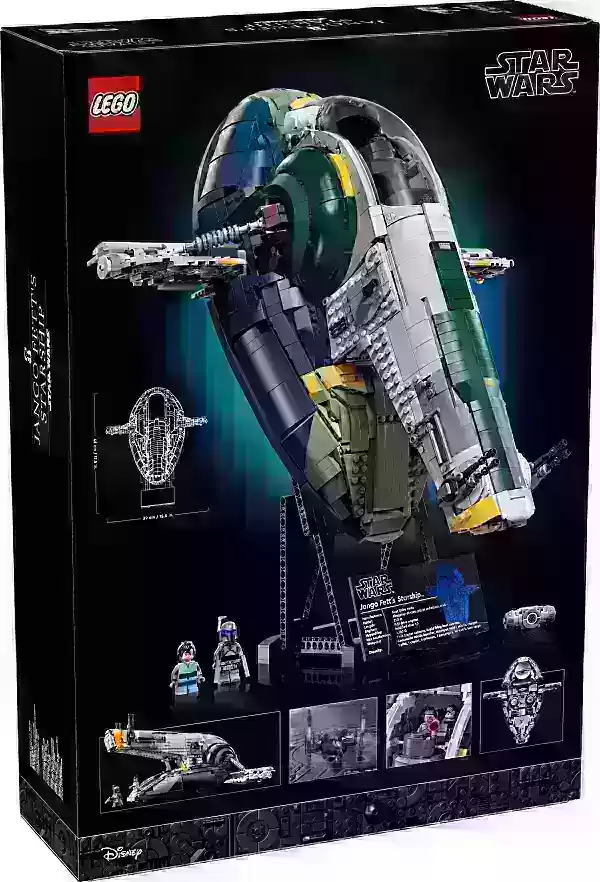 Lego揭幕了Jango Fett的Starship，New Star Wars sert在5月第四次之前