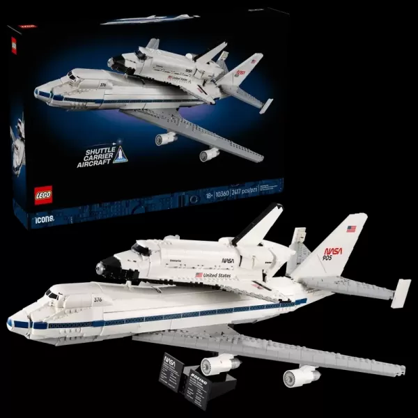 LEGO Icons Shuttle Carrier Aircraft